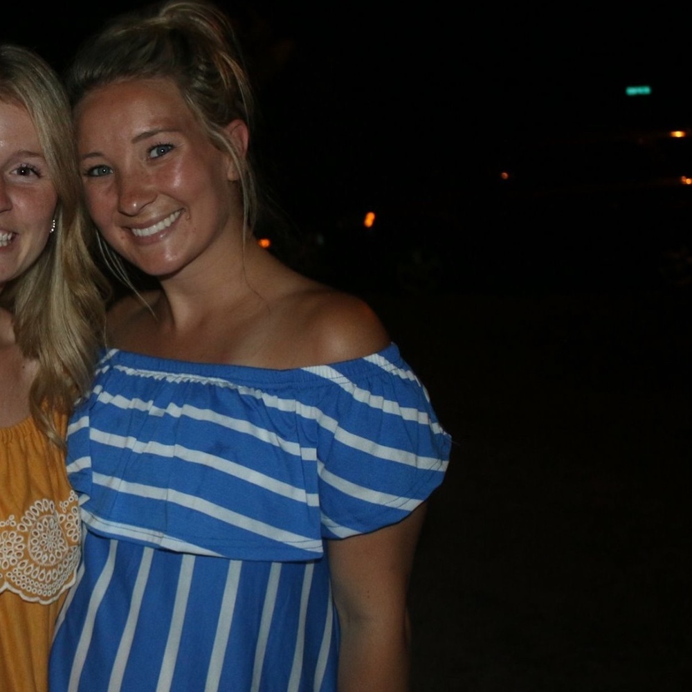 Off the shoulder dress